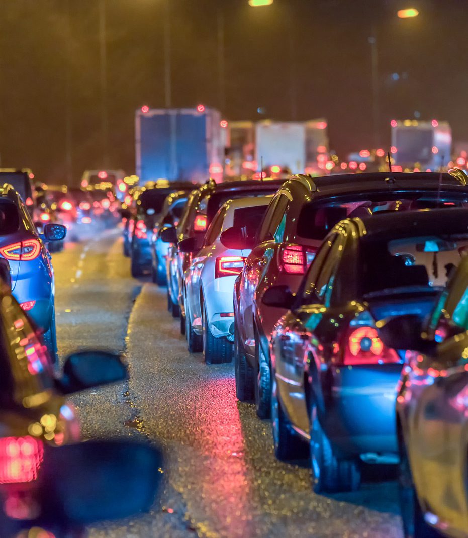 Traffic-caused-by-freeway-accident