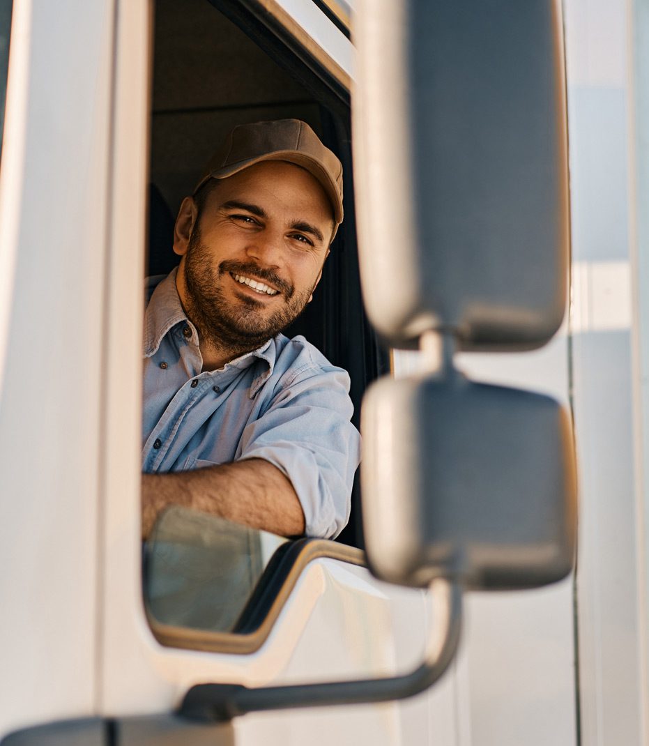 Truck-driver-smiling-after-inspection